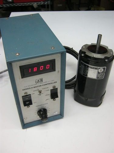 G K Heller HST-20N Stirring Motor &amp; Digital Speed Controller 1/8HP 120VAC Supply