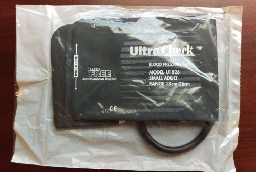 UltraCheck Blood Pressure Cuff Reusable Small Adult #U1826ML NEW/SEALED