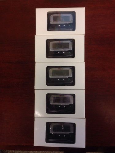 Lot of 5 Spok Amcom Commtech Wireless 7950 UHF Alphanumeric Pager 460-464 Mhz