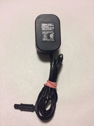 Genuine oem sanyo d-6000us power adapter 9vdc/400ma microcassette transcriber for sale