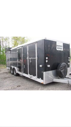 Emergency Clean Up Custom Decon Shower Hazmat Trailer With  AC And Generator