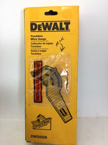 DEWALT TRACKSAW MITRE GAUGE DWS5028 Miter, Unused, FREE SHIPPING!