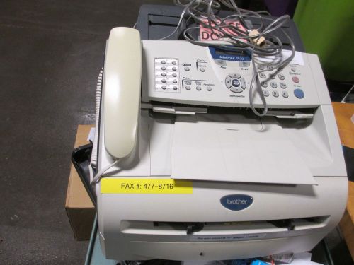 brother intellifax machine 2820