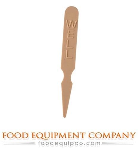 Winco PSM-W Steak Marker &#034;Well&#034; tan - Case of 5000