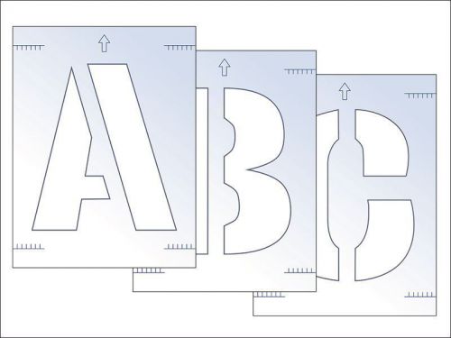 Scan - Letter Stencil Kit 300mm