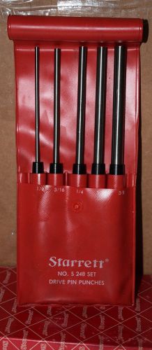 Starrett Drive Pin Punch Set S248PC