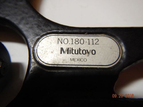 MITUTOYO 9&#034; COMBINATION SQUARE No. 180-112