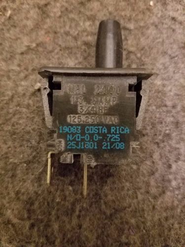 MLP 2000 13.8 Amp Lower Furnace Door Switch 2-PIN 3/4 HP 125/250 VAC 25J1301