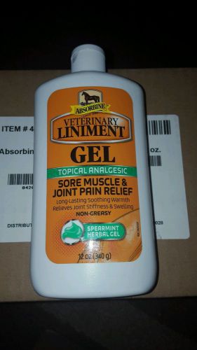 Absorbine Veterinary Liniment Gel 12 oz