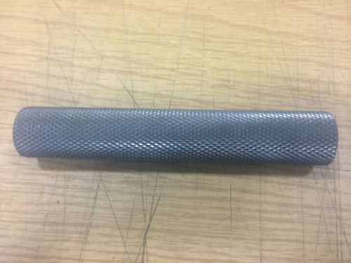 7/8 DIAMETER KNURLED METAL tubing ROD BAR HANDLE-5&#034; long