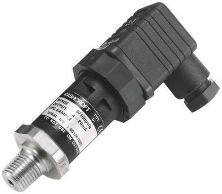 ASHCROFT G17M0242DO300# Pressure Transducer, Range 0 to 300 psi,