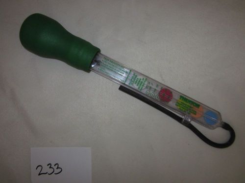 Thexton #107: cold-chek professional propylene glycol coolant tester. for sale