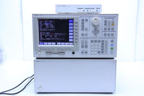 Agilent 4156c precision semiconductor parameter analyzer + a41501b + a16440a for sale