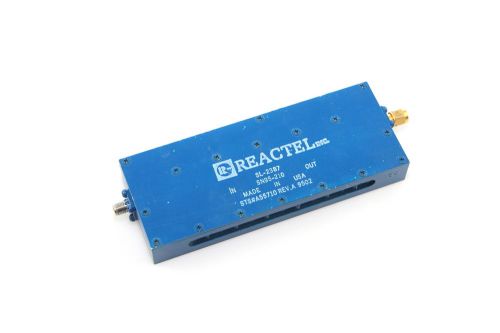 Reactel SL-2387 Bandpass Filter 1100-1160 MHz SMA (M-F)