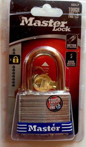 Master lock 1-1/2&#034; shackle   st#5dlh   new in package for sale