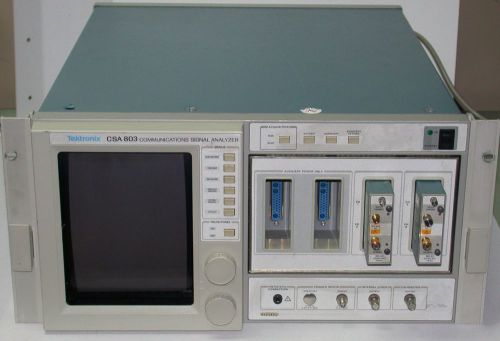 Tektronix CSA 803 Communications Signal Analyzer w/ SD22 Heads