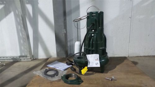 Zoeller D284 1 HP 1725 RPM 230V Vertical Switch Submersible Sewage Pump