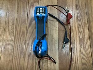 Vintage Harris Dracon TS21 Test Set Blue Linesman Handset