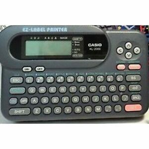 Ez- Label Printer Kl-200 + 2 Tape Cartridge