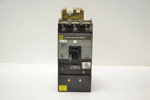 SQUARE D KA36125MT MOLDED CASE 3P 125A AMP I-LINE 600VAC CIRCUIT BREAKER B257852