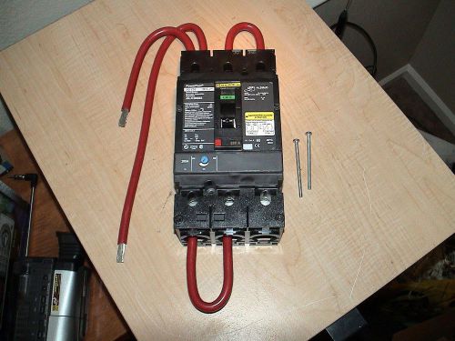 Square d jgl37200 powerpact jg 250 200a 3 pole jgl37200d82 circuit breaker new for sale