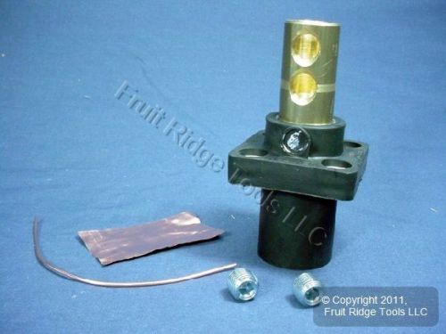 Leviton Black ECT 16 Series Cam Receptacle Male Panel Outlet 400A 600V 16R21-E