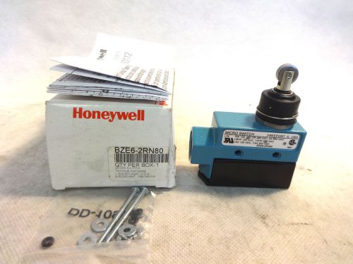 NEW HONEYWELL BZE6-2RN80 MICRO LIMIT SWITCH