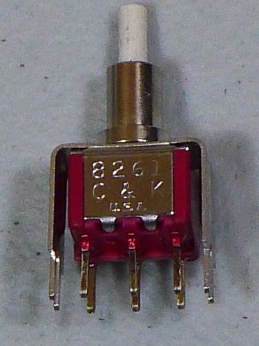 SWITCH C &amp; K 8261 DPDT ON - ON SOLDER