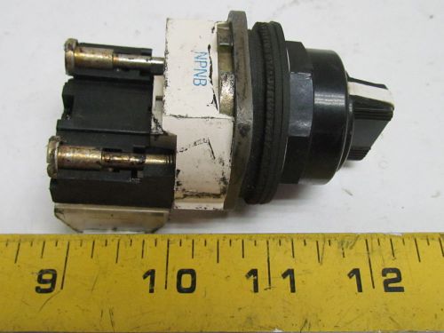 A-b allen bradley 800t-j4 3-position selector  switch spring return  ser t for sale