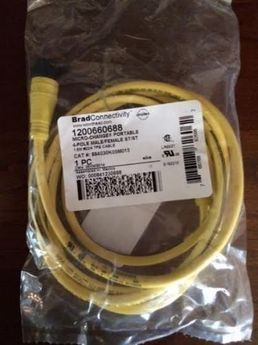 Woodhead Molex 1200660688 Micro Change 4 Pole Male/Female 1.5M Cord