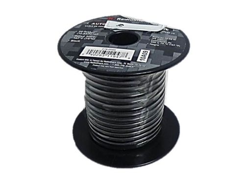 Radio Shack 35-Ft. Black Automotive Hookup Wire # 278-0569