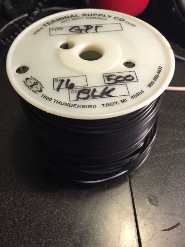 Gpr 16ga 500ft Black Copper Wire