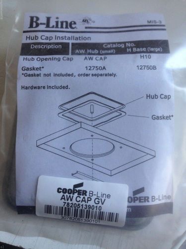 Cooper B-Line AWCAP-GV AW-Model Base Hub Closure Plate; Screw Mount