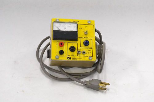 MEASUREMENT CONTROLS RM 0-20 DC MILLIAMPERES ANALYZER TEST EQUIPMENT B332907