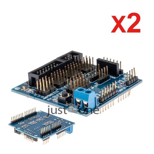 2 pcs arduino uno mega r3 v5 expansion board shield v5 electronic brick module for sale