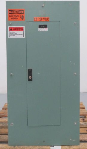 Westinghouse prl1  100a amp 208/120v-ac breaker distribution panel b293963 for sale