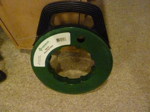 Greenlee 438-10 Steel Fish Tape 125&#039; X 1/8&#034; X .06&#034;