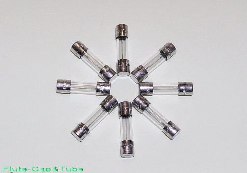 8pcs Bussmann Time Delay S504 315mA / 0.315A / 250V 5*20mm Glass Tube Fuses