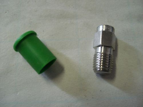 SWAGELOK CAJON SS-4-P FITTING,SS PIPE PLUG 1/4IN MALE NPT (LOT OF 5)