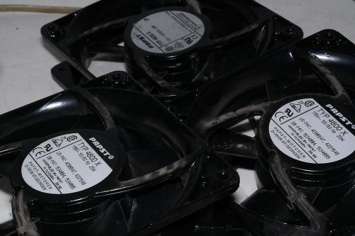 LOT OF 3 PAPST 115V-50/60H 20W FAN TYP 4600X AXIAL FANS