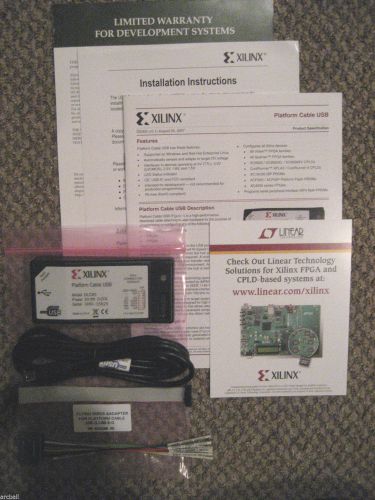 Xilinx Programming Platform Cable USB DLC9LP Pod / Debugger - NEW from kit