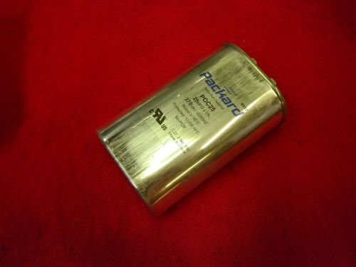 PACKARD POC25 MOTOR RUN CAPACITOR 25MFD OVAL 370 VAC (QTY 1) #J54938