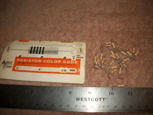 LOT OF .39 OHM 1/2W 5%  RESISTORS ! a