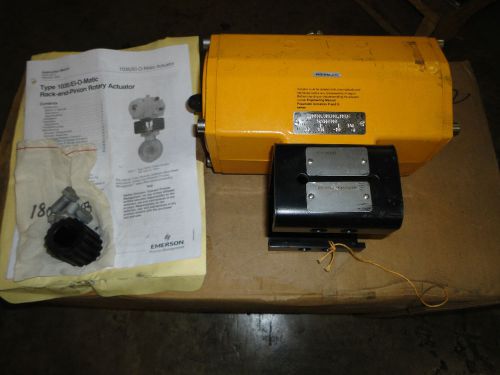 * FISHER 1035 / EL-O-MATIC RACK &amp; PINION ROTARY ACTUATOR