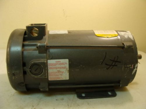 7693 Used, Baldor  CD5318 Motor 1Hp 1750 RPM 5A 180V FR: 56C