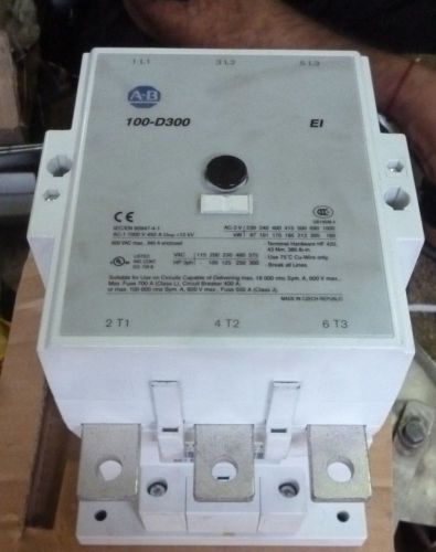 100-D300 ALLEN BRADLEY 193 OVERLOAD 100-D300ED00