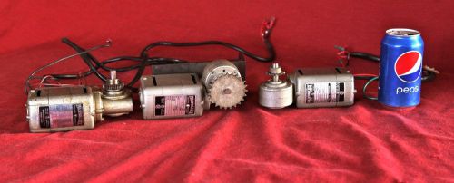 Parvalux Motors Lot of Three (3) 50V, DC Shunt, 100RPM