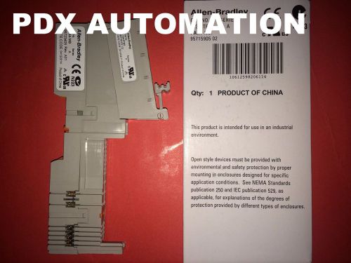 Grand New Point I/O Terminal Base Catalog 1734-TBS