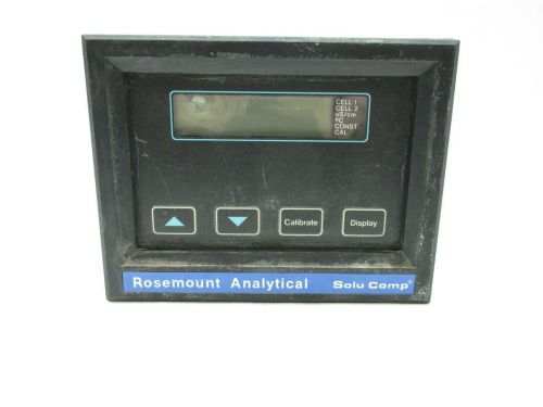 ROSEMOUNT SCL-C-001-M2 WATER QUALITY 240 V-AC 5 AMP ANALYZER D449331