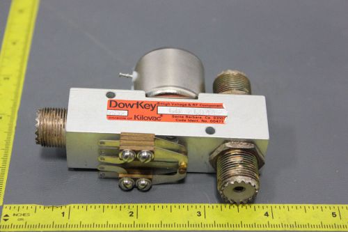 NEW DOWKEY KILOVAC COAXIAL RELAY SPDT SWITCH 60-260442 (S18-T-20B)